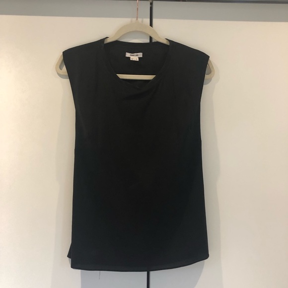 HELMUT LANG back cut out strap sleeveless draped top FINAL PRICE. NO OFFERS - Picture 2 of 6